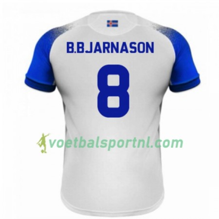 IJsland B.Bjarnason 8 Uit Shirt WK voetbal 2018